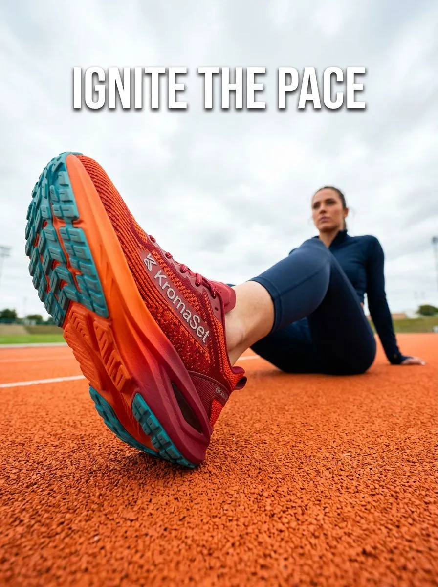 AI-generated ad for IGNITE THE PACE - Apparel category